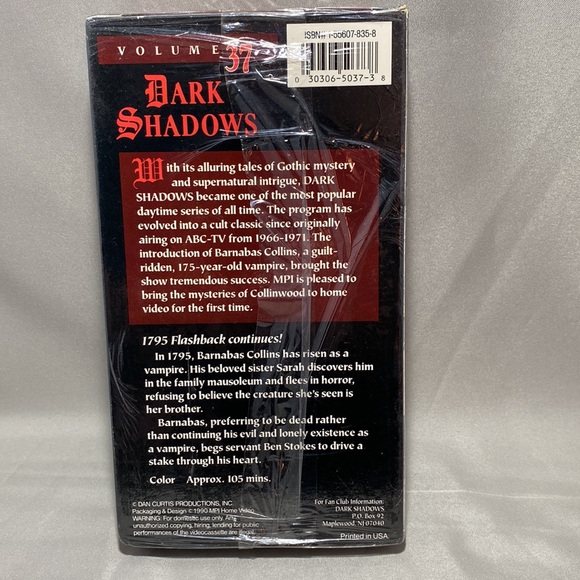 Dark Shadows VHS, Volume 37, NEW, Shrinkwrapped - Picture 4 of 8